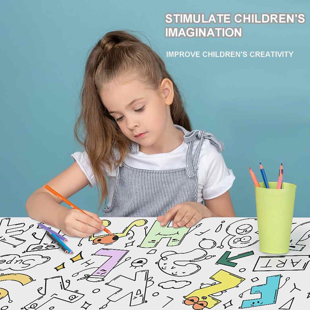 Drawing roll for kids: Unleash creativity without limits!
