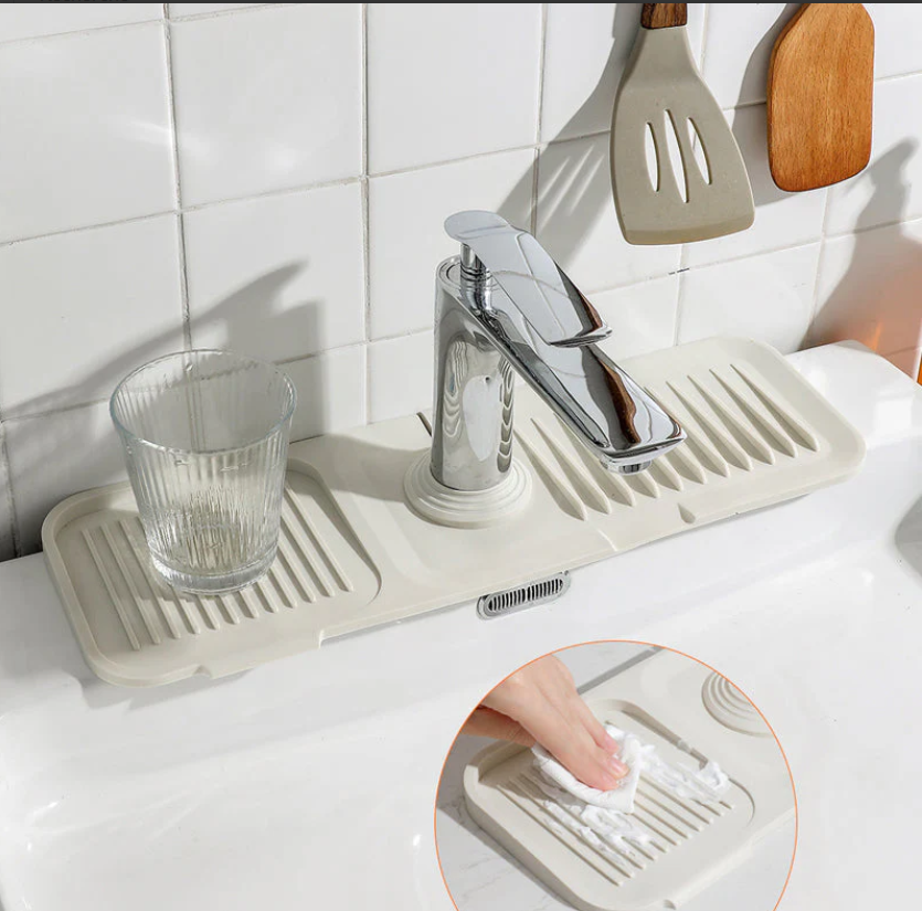Tappetino in silicone per lo scolapiatti: asciugatura rapida e sicura