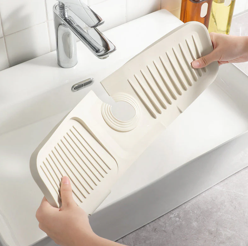 Tappetino in silicone per lo scolapiatti: asciugatura rapida e sicura