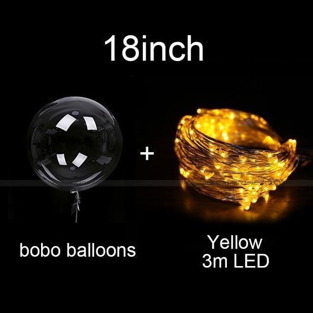 パーティーを照らすための再利用可能なLEDバルーン(X10)
